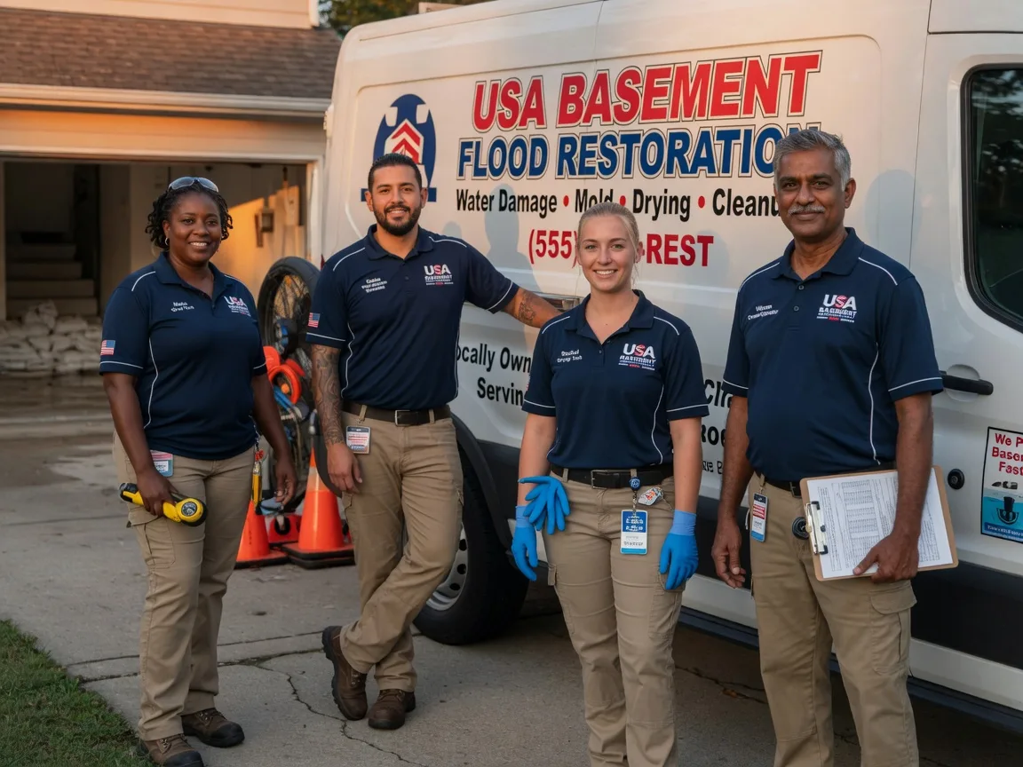 Basement Flood Cleanup company in Warbranch, KY